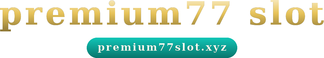premium77 slot logo